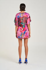 TIE FRONT DRESS - FISH TANK