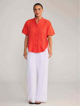 Frances Pant - White