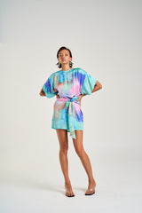 TIE FRONT DRESS - H2O