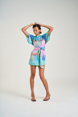 TIE FRONT DRESS - H2O