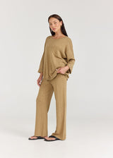 LINA TOP - OLIVE