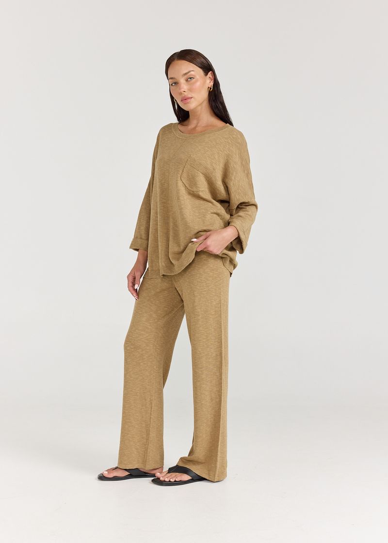 LINA TOP - OLIVE