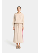 Imogen Lounge Skirt - Sandstone