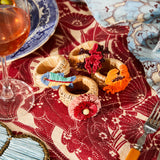 Aria Napkin Ring Set - Flame