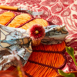 Aria Napkin Ring Set - Flame