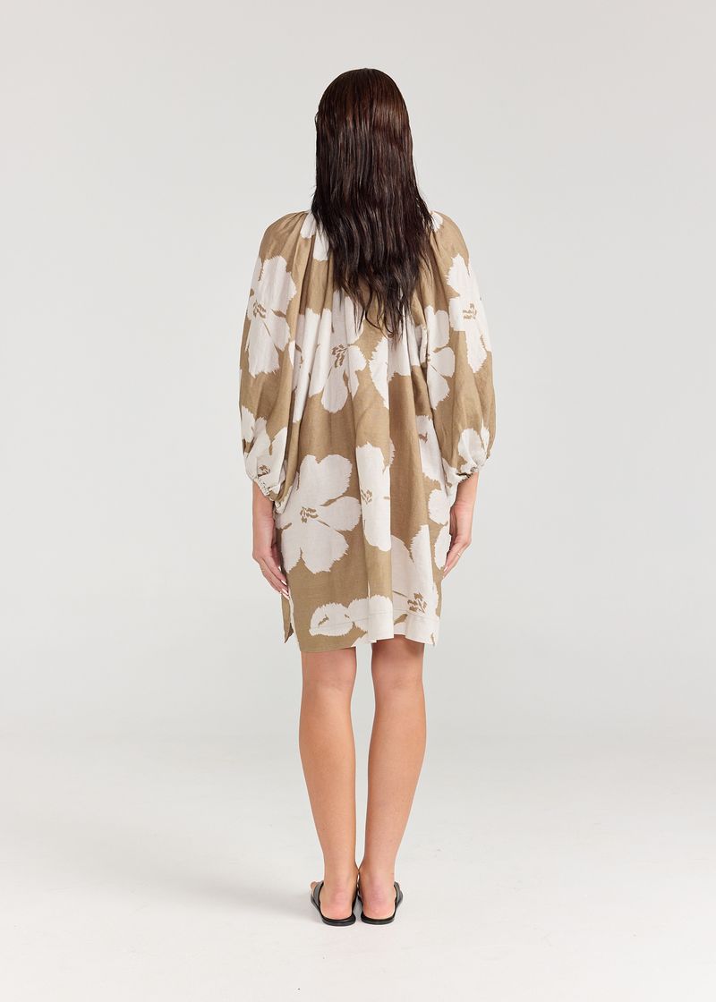 SANGRIA DRESS - OLIVE BLOOM