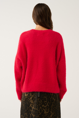 Ayla Sweater - Scarlet