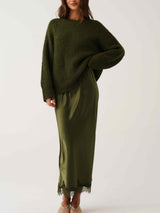 Luna Skirt - Khaki