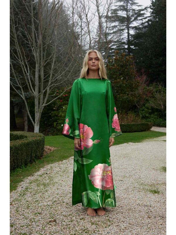 HEIDI DRESS IN FOREST FLEUR