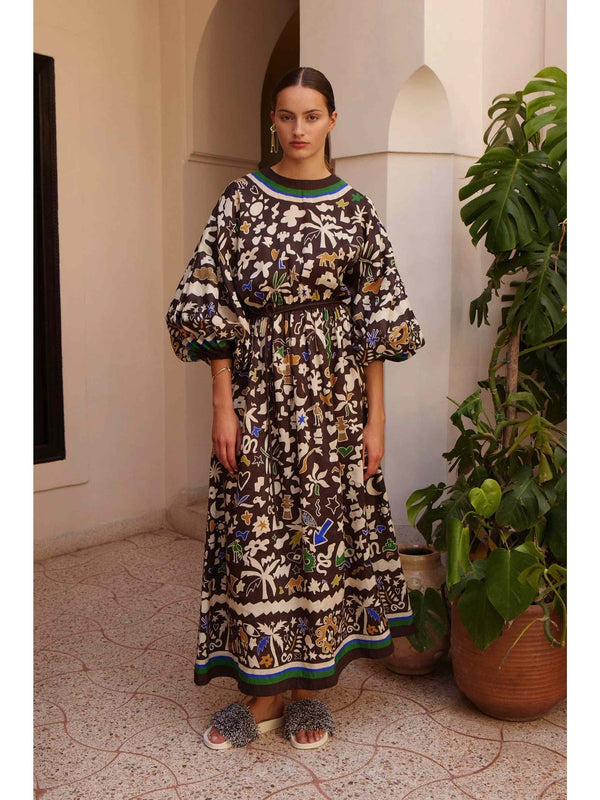 Maroc Midi Dress