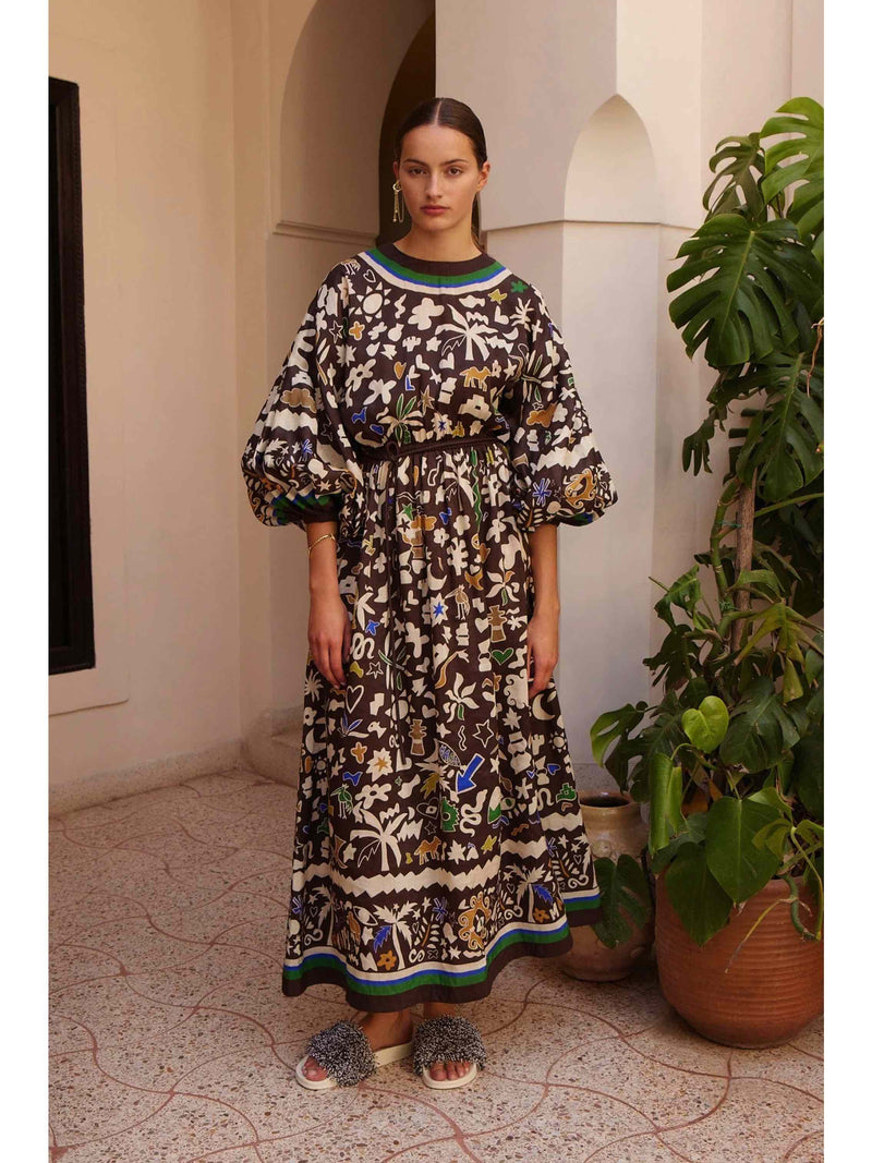 Maroc Midi Dress