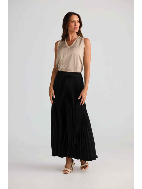 Alias Pleated Skirt - Black