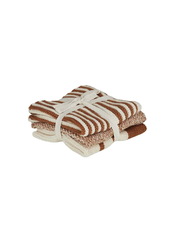 Amy Cotton Knit Cloth - Terracota