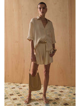 The Ayanna Shirt - Sand