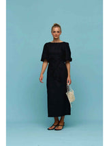 LADIES   SINGLES   BLACK.   Dress.