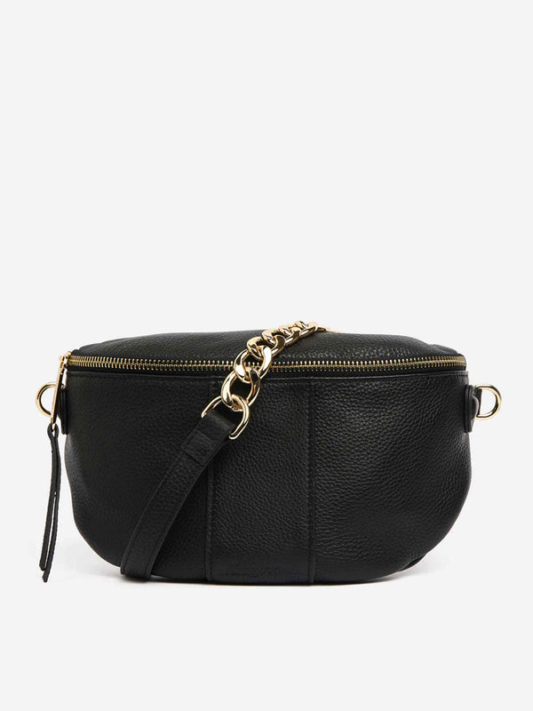 Zara Sling Bag - Black Pebble