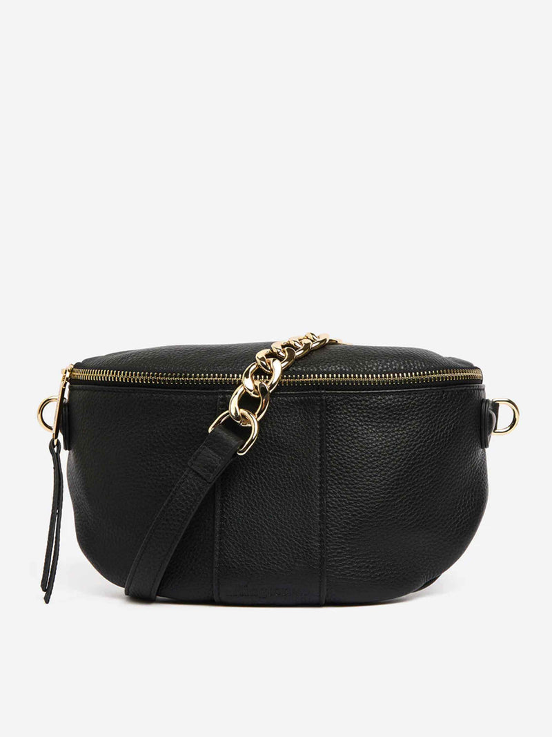Zara Sling Bag - Black Pebble