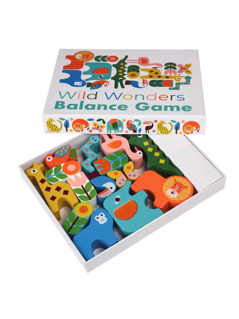 Rex London Wooden Toy – Wild Wonders Balance Game