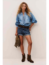 LAURA denim shirt