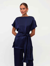 Taylor Blouse - Navy
