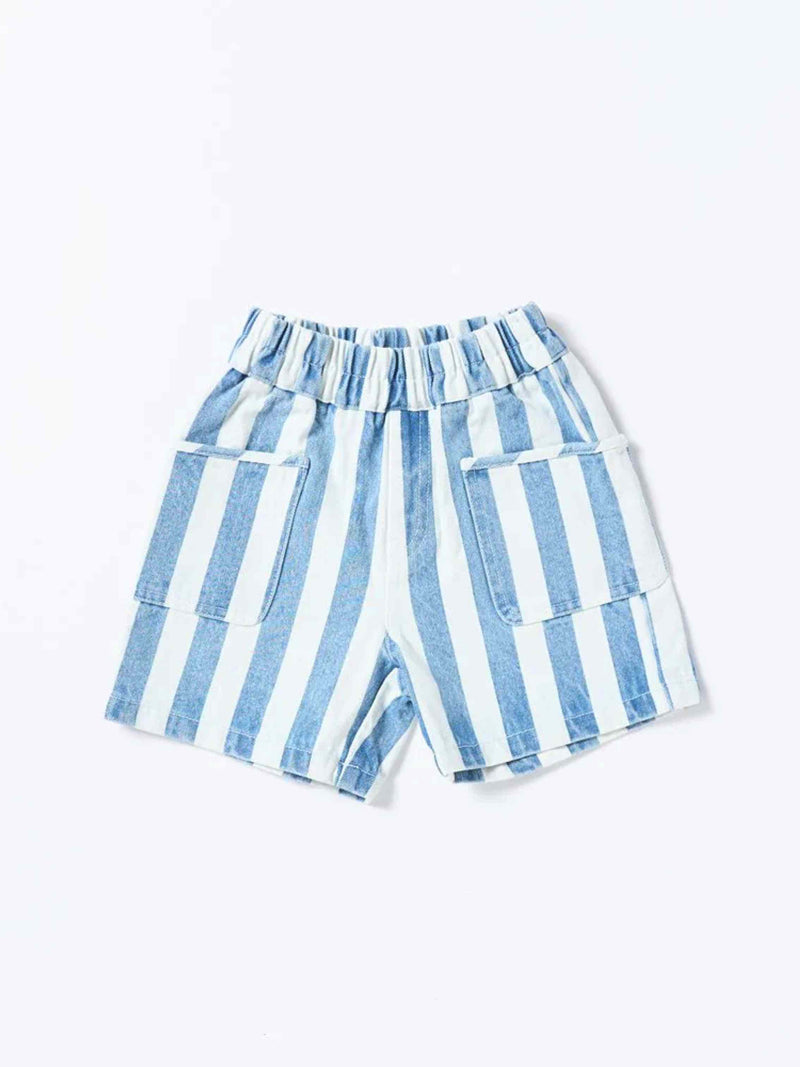 Remy Short - Denim Stripe