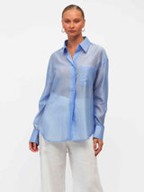 Sophia Shirt - Sky Blue