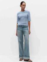 Karla Knit Short Sleeve - Frozen Fjord