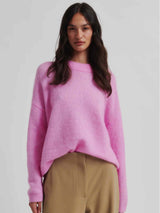 Bruuk Knit O-Neck - Lilac Chiffon