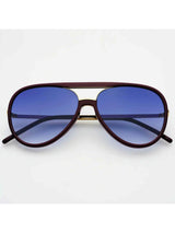 Shay Unisex Sunglasses - Burgundy