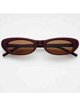 Sophie Cat Eye Sunglasses - Burgundy