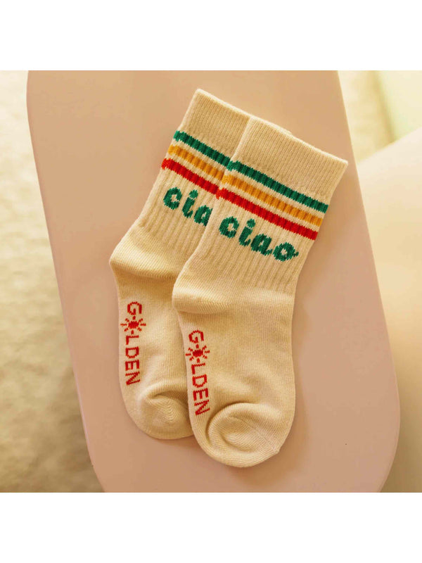 Ciao Retro Socks Tan