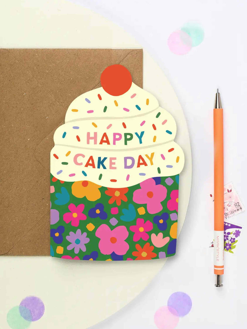 Cupcake Birthday Card