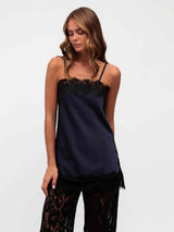 Midnight Lace Cami