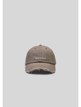 Woods Distressed Cap - Latte