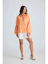 Cliffside Shirt - Coral