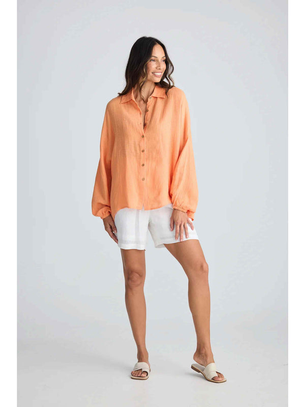 Cliffside Shirt - Coral