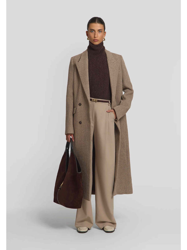 Cigarillo Coat - Herringbone