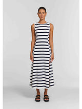 Joker Dress - Royal Blue Stripe