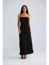Elsbeth Maxi Dress - Black