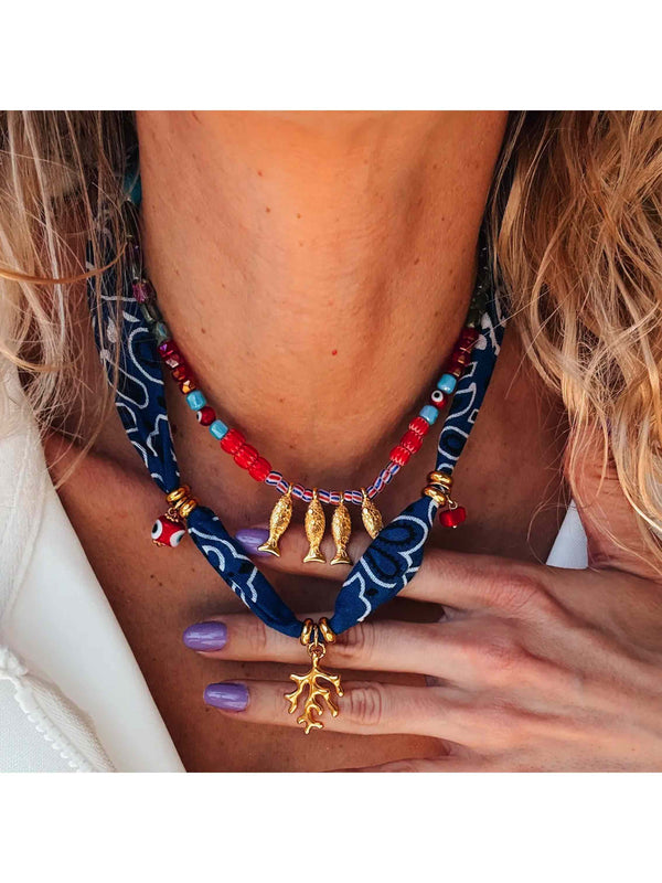 Bohemian Fish Necklace
