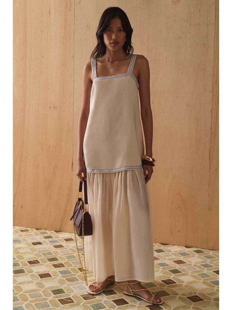 The Freesia Dress - Cloud