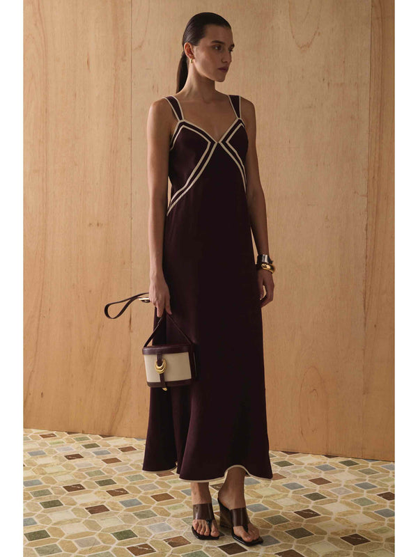 The Haven Dress - Sangria