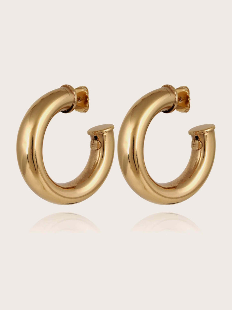 Turner hoop earrings - Gold