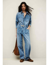 Myrella Denim CargoJumpsuit