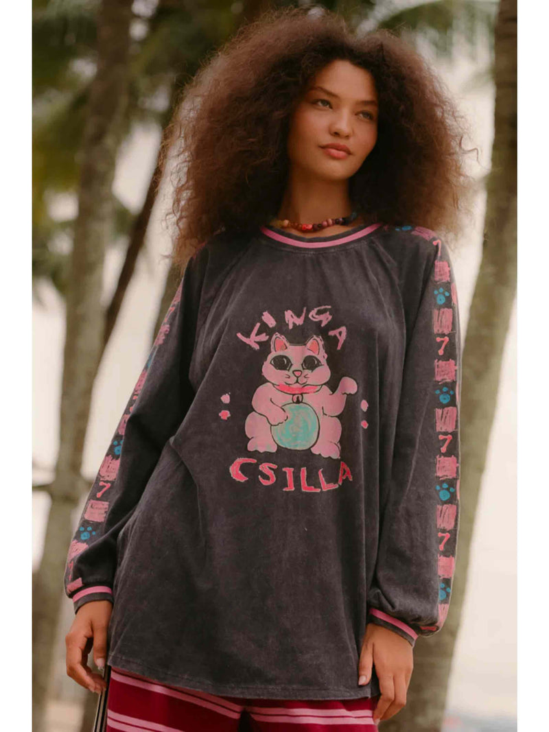 GOOD LUCK ROSES TEE