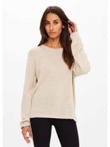 FELICE KNIT CREW - NATURAL