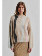Marbel Knit O-Neck -