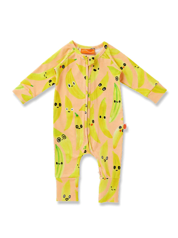 Peel Party Long Sleeve Romper