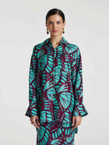 BOSS LS SHIRT-JADE BUTTERFLY