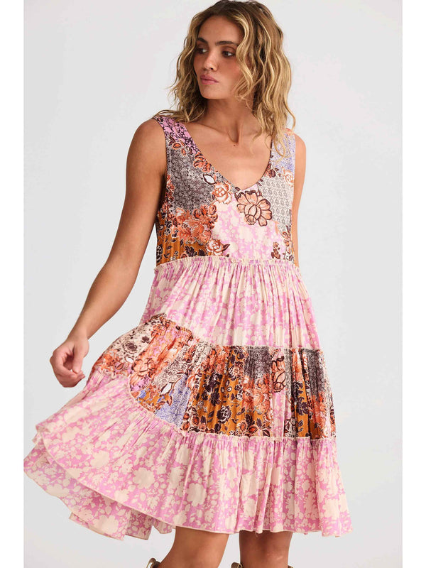 Lucky Charm Dress - Dream Weaver W Meadow Muse